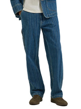 SEASONAL FIT LEE + PAUL SMITH COLLECTION MID RISE COMFORT MEN'S JEANS MID INDIGO