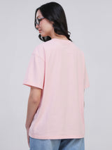 BOYFRIEND FIT ON THE GO COLLECTION WOMEN'S SHORT SLEEVE T-SHIRT PINK