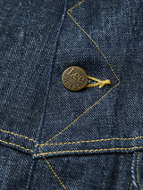 เสื้อแจ็คเก็ตผู้ชาย คอลเลคชั่น THE ARCHIVES COMFORT FIT สียีนส์เข้ม