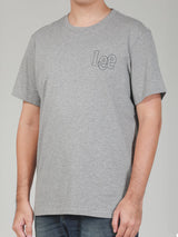 REGULAR FIT MEN'S SHORT SLEEVE T-SHIRT GREY
