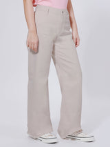 MIKA FIT HIGH RISE COMFORT WOMEN'S JEANS BEIGE