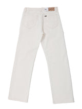 กางเกงยีนส์ผู้ชาย คอลเลคชั่น LEE SORT ทรงตรง เอวกลาง ทรงตรง สีครีม