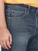 กางเกงยีนส์ผู้ชาย คอลเลคชั่น LEE SORT MIAMI FIT เอวกลาง ทรงตรง สียีนส์กลาง