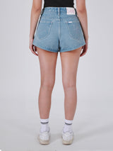 กางเกงขาสั้นผู้หญิง คอลเลคชั่น LEE PINK สียีนส์อ่อน