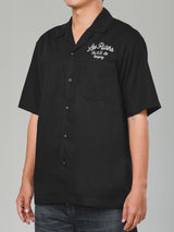 เสื้อเชิ้ตแขนสั้นผู้ชาย คอลเลคชั่น LEE RIDERS COMFORT FIT สีดำ