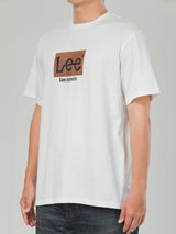 เสื้อยืดแขนสั้นผู้ชาย คอลเลคชั่น LEE RIDERS COMFORT FIT สีครีม