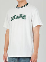 COMFORT FIT LEE RIDERS COLLECTION MEN'S TEE SHORT SLEEVE WHITE