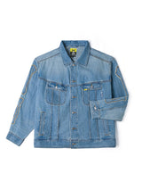 REGULAR FIT LEE X MIGHTY JAXX COLLECTION MEN'S DENIM JACKET LIGHT INDIGO