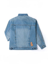 REGULAR FIT LEE X MIGHTY JAXX COLLECTION MEN'S DENIM JACKET LIGHT INDIGO
