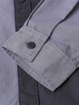 COMFORT FIT LEE X MIGHTY JAXX COLLECTION MEN'S SHIRT LONG SLEEVE GREY