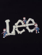 COMFORT FIT LEE X MIGHTY JAXX COLLECTION MEN'S TEE SHORT SLEEVE BLACK