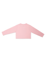 REGULAR FIT GIRL'S TEE LONG SLEEVE PINK