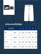 กระโปรงกางเกงขาสั้นเด็กผู้หญิง คอลเลคชั่น LITTLE PINK สียีนส์อ่อน