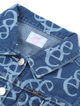 เสื้อแจ็คเก็ตเด็กผู้หญิง คอลเลคชั่น LITTLE PINK ทรงตรง สียีนส์อ่อน