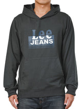 REGULAR FIT MEN'S PULLOVER HOODIE GREY