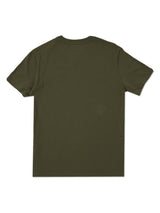 เสื้อยืดแขนสั้นผู้ชาย ทรงตรง สีเขียว