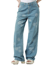 COMFORT FIT LEE PINK COLLECTION MID RISE WOMEN'S JEANS LIGHT INDIGO