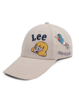 หมวกแก๊ปผู้ชาย / ผู้หญิง คอลเลคชั่น LEE X AKID FROM YESTERDAY สีครีม