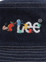 LEE X AKID FROM YESTERDAY COLLECTION UNISEX BUCKET HAT MULTI COLOR