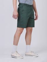 กางเกงขาสั้นผู้ชาย คอลเลคชั่น LEE X AKID FROM YESTERDAY RELAXED FIT เอวกลาง ทรงกระบอกใหญ่ สีเขียว