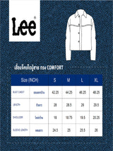 COMFORT FIT LEE X AKID FROM YESTERDAY COLLECTION MEN'S DENIM JACKET MID INDIGO