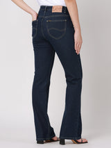 BOOTCUT FIT HIGH RISE REGULAR-BOOTCUT WOMEN'S JEANS DARK INDIGO