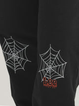 กางเกงยาวขาจั๊มเด็กผู้ชาย คอลเลคชั่น HALLOWEEN สีดำ