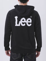 REGULAR FIT MEN'S ZIP UP HOODIE BLACK