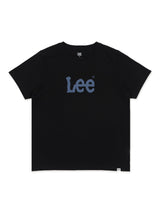 เสื้อยืดแขนสั้นผู้หญิง ทรงตรง สีดำ