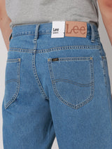 กางเกงขาสั้นผู้ชาย สียีนส์อ่อน