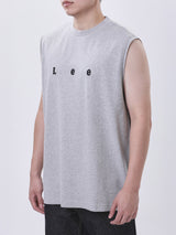 เสื้อยืดแขนกุดผู้ชาย COMFORT FIT สีเทา