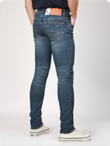 RAMONE FIT LOW RISE SLIM MEN'S JEANS DARK INDIGO