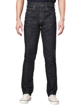 กางเกงยีนส์ผู้ชาย AUSTIN FIT เอวกลาง ทรงตรง สียีนส์เข้ม