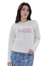 เสื้อสเวตเชิ้ตผู้หญิง คอลเลคชั่น DENIM OBSESSION ทรงตรง สีครีม