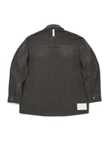 เสื้อแจ็คเก็ตผู้ชาย คอลเลคชั่น LEE X SAUCONY RELAXED FIT สีน้ำตาล