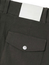 กางเกงขายาวผู้ชาย คอลเลคชั่น LEE X SAUCONY COMFORT FIT เอวกลาง ทรงกระบอก สีน้ำตาล