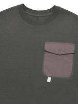 เสื้อสเวตเชิ้ตผู้ชาย คอลเลคชั่น LEE X SAUCONY RELAXED FIT สีเทา