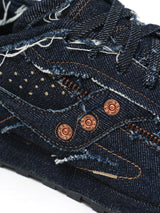 รองเท้าผ้าใบผู้ชาย คอลเลคชั่น LEE X SAUCONY สียีนส์เข้ม