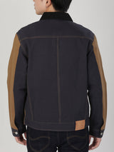REGULAR FIT MEN'S JACKET BROWN