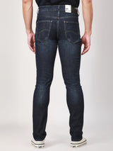 กางเกงยีนส์ผู้ชาย คอลเลคชั่น DENIM OBSESSION POWELL FIT เอวต่ำ ทรงเข้ารูป สียีนส์กลาง
