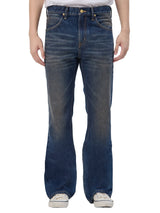 BOOTCUT FIT DENIM OBSESSION COLLECTION HIGH RISE MEN'S JEANS MID INDIGO