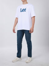 เสื้อยืดแขนสั้นผู้ชาย LOOSE FIT สีขาว