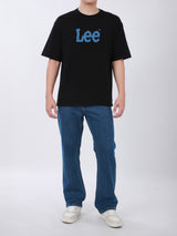 เสื้อยืดแขนสั้นผู้ชาย LOOSE FIT สีดำ
