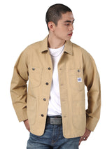 เสื้อแจ็คเก็ตผู้ชาย คอลเลคชั่น 101 ทรงตรง สีน้ำตาล