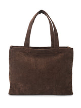 UNISEX TOTE BAG DARK BROWN
