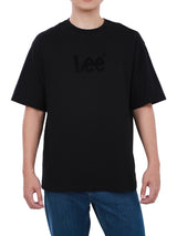 เสื้อยืดแขนสั้นผู้ชาย LOOSE FIT สีดำ