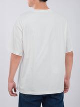LOOSE FIT MEN'S SHORT SLEEVE T-SHIRT OFF-WHITE