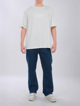 LOOSE FIT MEN'S SHORT SLEEVE T-SHIRT OFF-WHITE