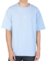 เสื้อยืดแขนสั้นผู้ชาย LOOSE FIT สีฟ้า
