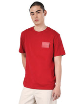 COMFORT FIT CHINESE NEW YEAR 2026 COLLECTION MEN'S SHORT SLEEVE T-SHIRT RED